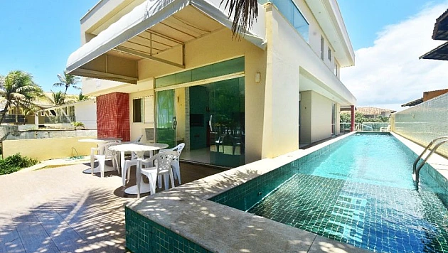 CASA A VENDA FRENTE MAR - VILAS DO ATLÂNTICO Casa Alto Padrão